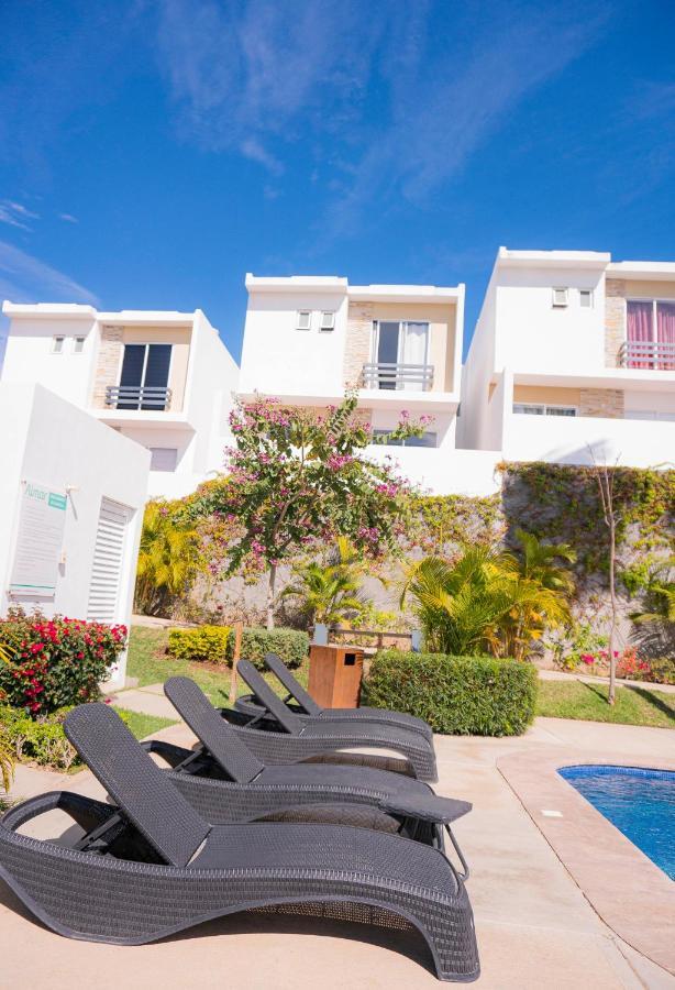 Casa En Privada Frente A La Playa Con Alberca! Villa Mazatlán Exterior foto