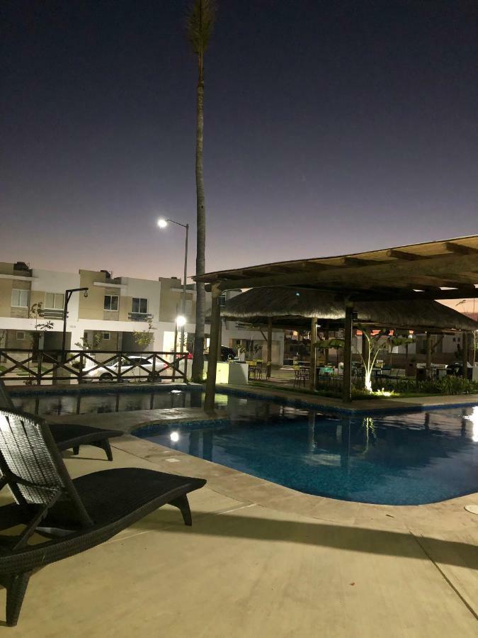Casa En Privada Frente A La Playa Con Alberca! Villa Mazatlán Exterior foto